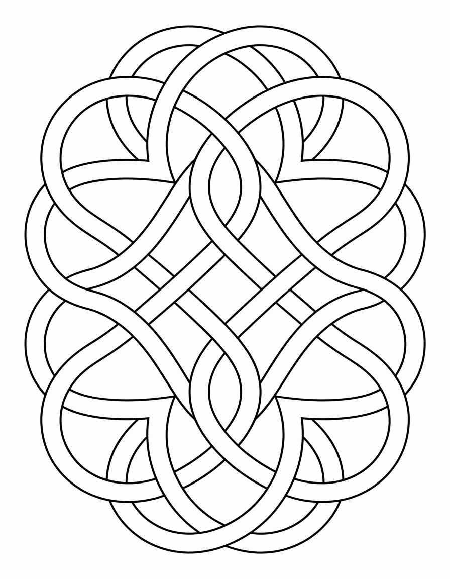 Celtic Knot Glass